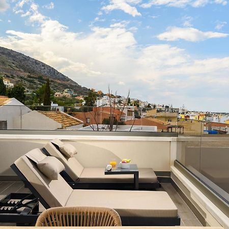 Villa Nicole - Private Pool & Rooftop Jacuzzi Hersonissos  Exterior photo